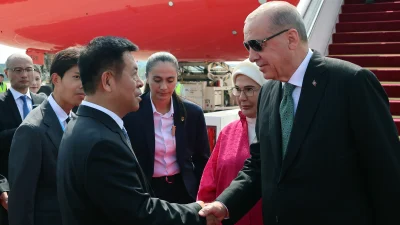 Cumhurbaşkanı Recep Tayyip Erdoğan, Şanghay İşbirliği Örgütü Zirvesi için Çin’in