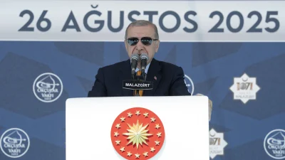 Cumhurbaşkanı Recep Tayyip Erdoğan, Malazgirt Zaferi’nin 954. yıl dönümü kutlamalarında