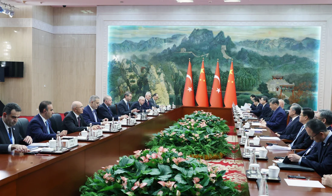 Cumhurbaşkanı Recep Tayyip Erdoğan, Çin Devlet Başkanı Şi Cinping ile