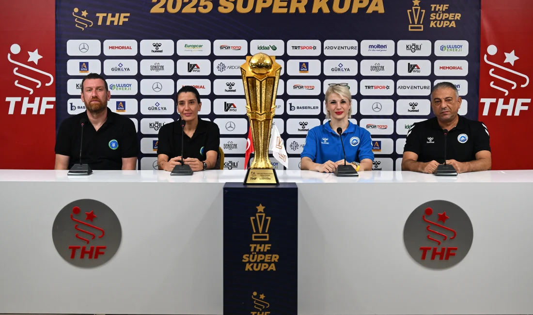 Ankara’da düzenlenecek Kadınlar Süper Kupa Dörtlü Finali öncesi takımlar basınla