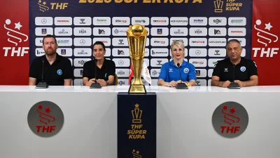 Ankara’da düzenlenecek Kadınlar Süper Kupa Dörtlü Finali öncesi takımlar basınla