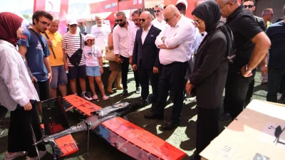 Çanakkale’deki TEKNOFEST Savaşan İHA Yarışması 5’inci gününde heyecanlı mücadelelere sahne