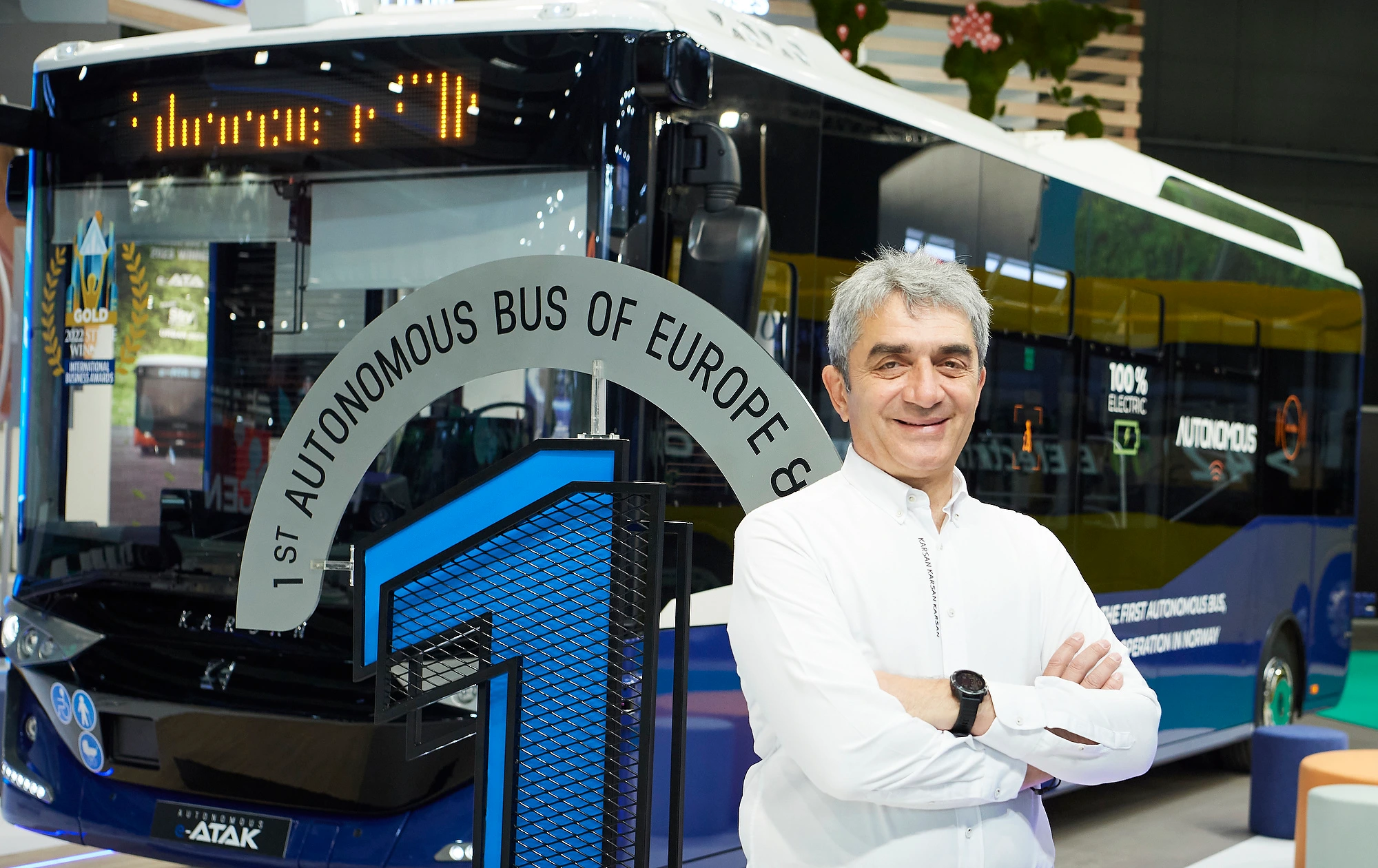 Karsan’ın otonom toplu ulaşım aracı e-ATAK, Almanya’da yolcu taşımaya hazırlanıyor.