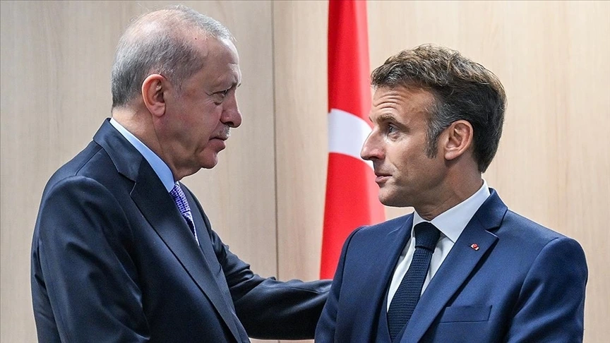 Cumhurbaşkanı Erdoğan ile Macron’un telefon görüşmesinde Gazze, Ukrayna-Rusya savaşı ve
