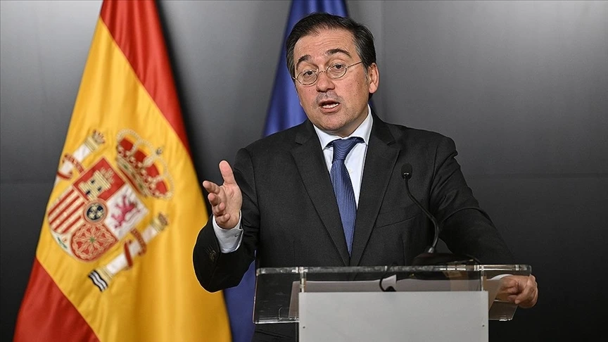 İspanya Dışişleri Bakanı Jose Manuel Albares, AB'nin İsrail'e karşı tutumunu