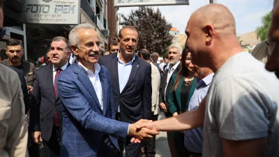 Bakan Abdulkadir Uraloğlu, Kop Tüneli’nde çalışmaların yüzde 77’ye ulaştığını belirterek