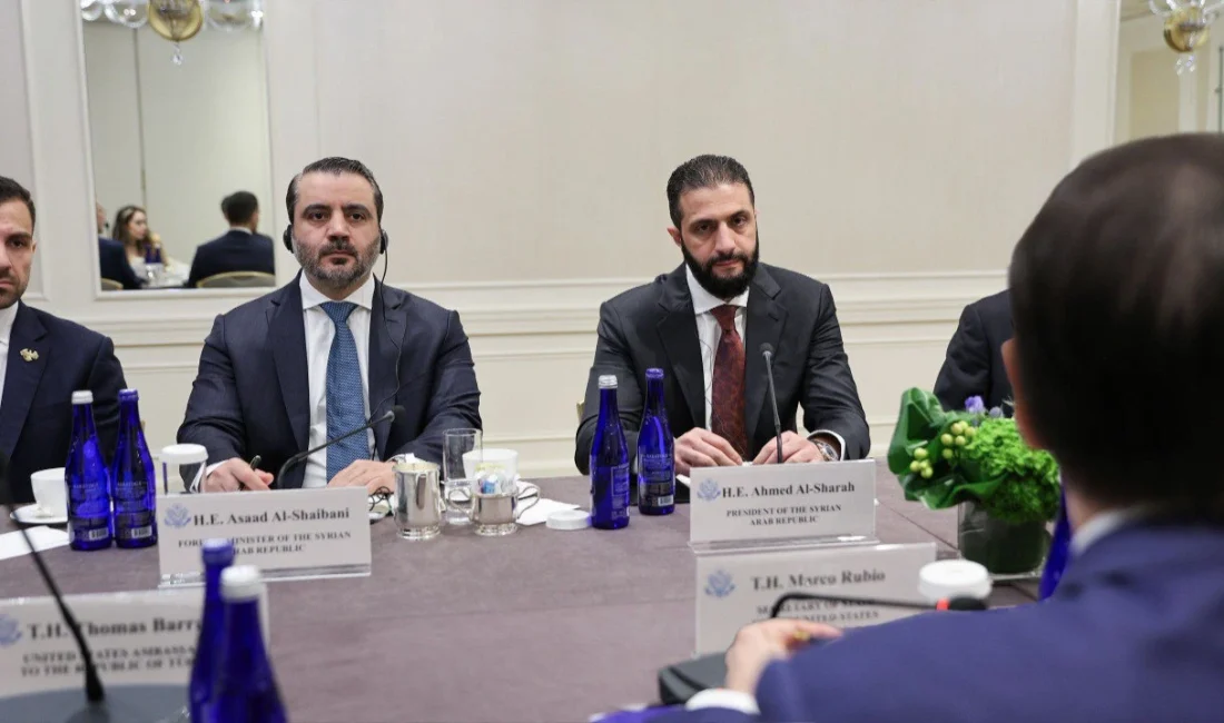 Suriye Cumhurbaşkanı Ahmed Şara, İsrail ile sürdürülen güvenlik müzakerelerinde kayda