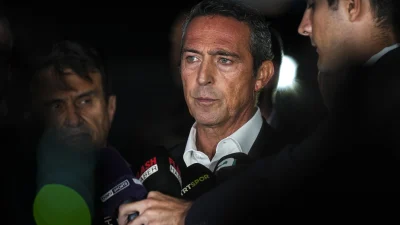 Fenerbahçe Başkanı Ali Koç, TFF’de yaptığı görüşmenin ardından MHK ve