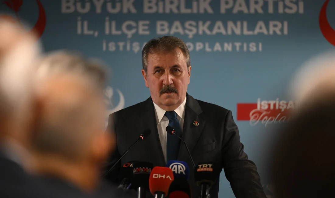 Destici: “Güvenliğe bütçenin önceliği olmalı” BBP Genel Başkanı Mustafa Destici, savunma ve caydırıcılığa öncelik verilmesi