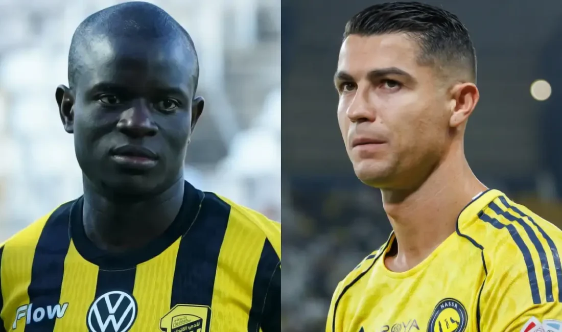 Al-Nassr-Al-Ittihad maçı öncesi Kante’nin Ronaldo ile tokalaşmaması sosyal medyada olay