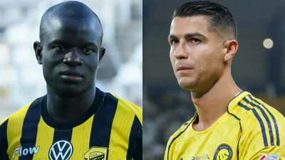Al-Nassr-Al-Ittihad maçı öncesi Kante’nin Ronaldo ile tokalaşmaması sosyal medyada olay