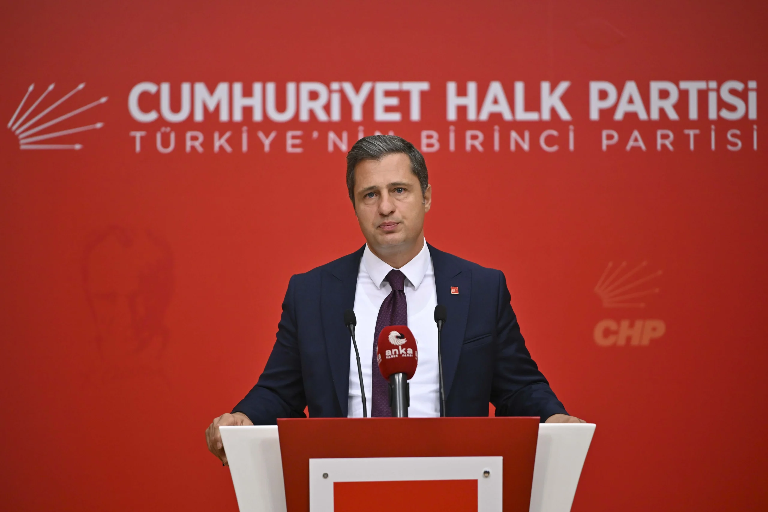 CHP Sözcüsü Deniz Yücel, MYK sonrası yaptığı açıklamada Tele1’e verilen