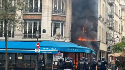 Fransa genelinde Macron karşıtı protestolar şiddete dönüştü; Paris, Marsilya ve