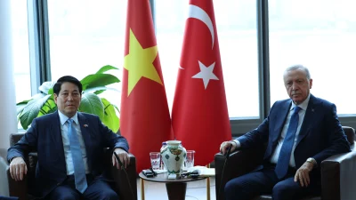 Cumhurbaşkanı Erdoğan, BM Genel Kurulu temasları kapsamında Vietnam Devlet Başkanı