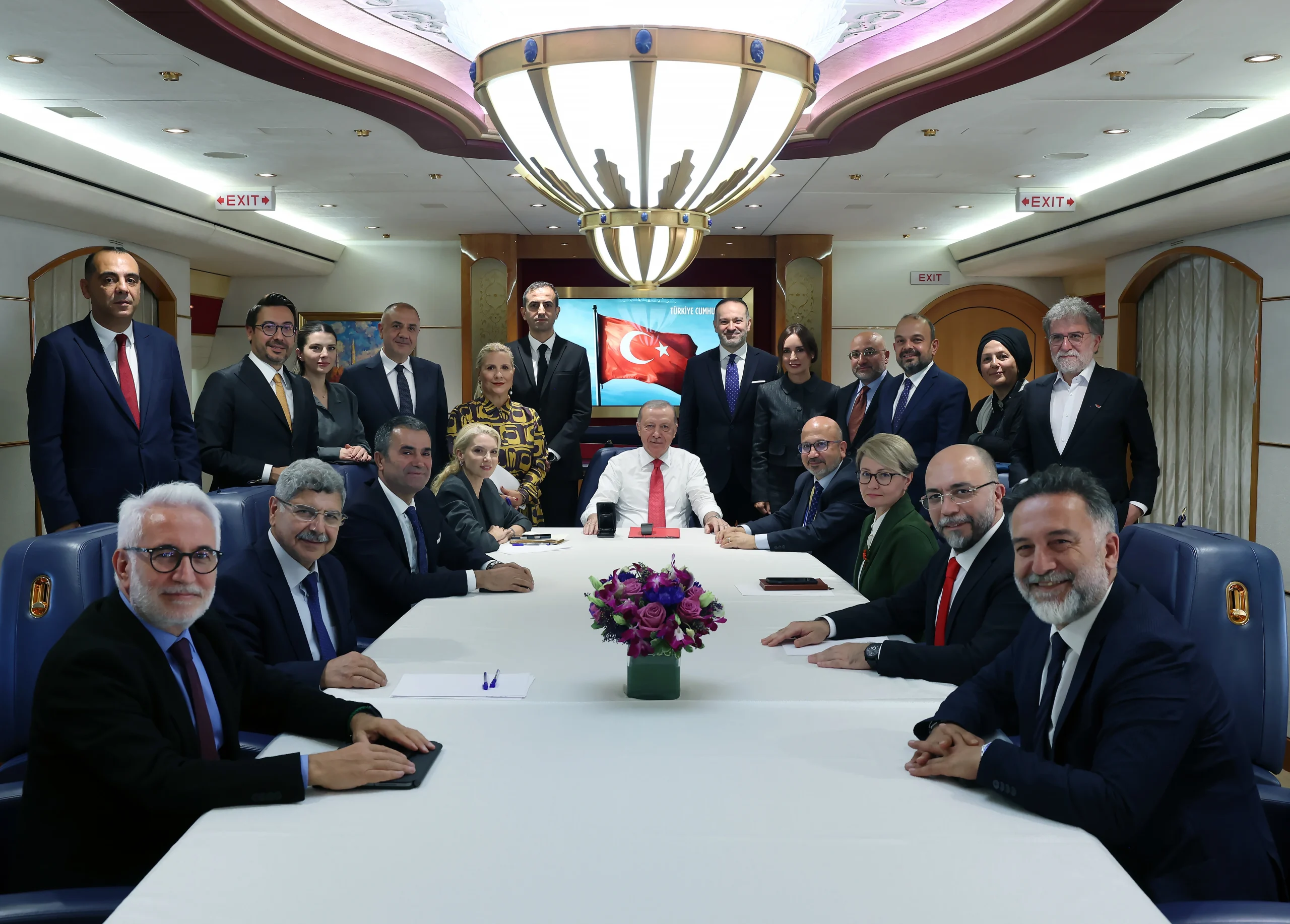 Cumhurbaşkanı Erdoğan, ABD ziyaretinin ardından uçakta gazetecilere yaptığı açıklamalarda, Gazze'deki