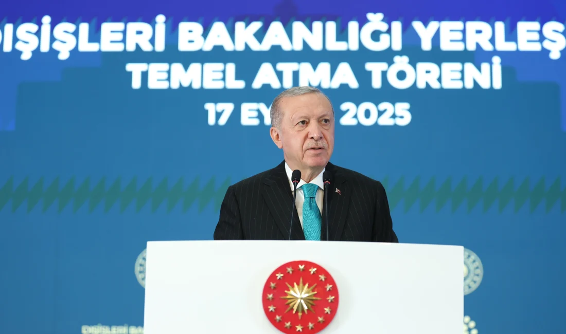 Cumhurbaşkanı Erdoğan, yeni Dışişleri Bakanlığı yerleşkesinin Türk diplomasisinin hafızası olacağını