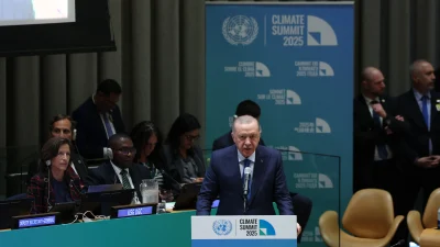 Cumhurbaşkanı Erdoğan, BM İklim Zirvesi’nde 2053 net sıfır emisyon hedefi