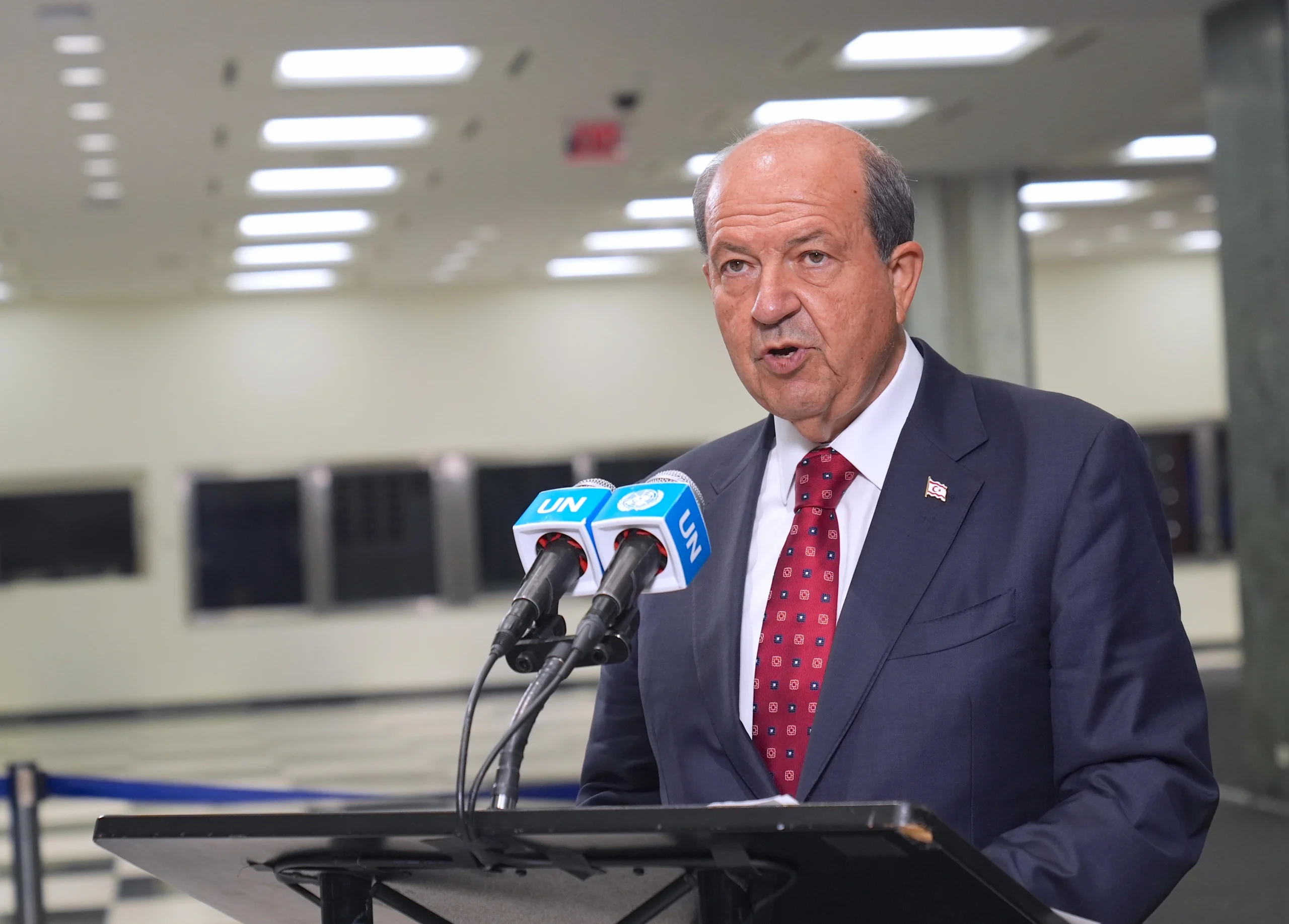 KKTC Cumhurbaşkanı Tatar, BM Genel Kurulu kapsamında yaptığı açıklamada, Kıbrıs’ta