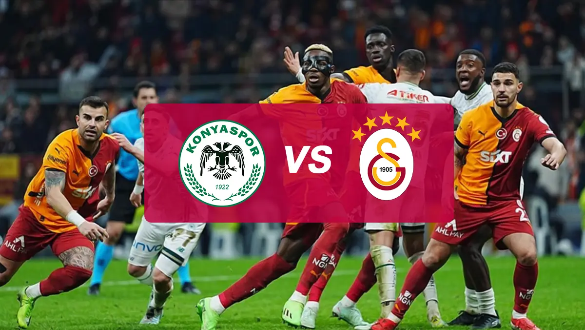 Süper Lig’in 6. haftasında Galatasaray ile Konyaspor, RAMS Park’ta kozlarını