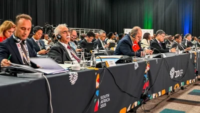 AYM Başkanı Kadir Özkaya, Güney Afrika’da düzenlenen J20 Zirvesi’nde yaptığı