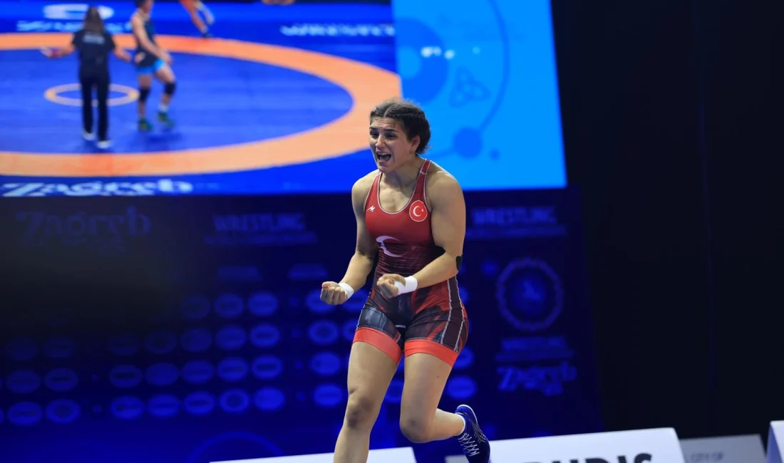 Milli sporcu Nesrin Baş, Dünya Güreş Şampiyonası’nda 72 kiloda finale
