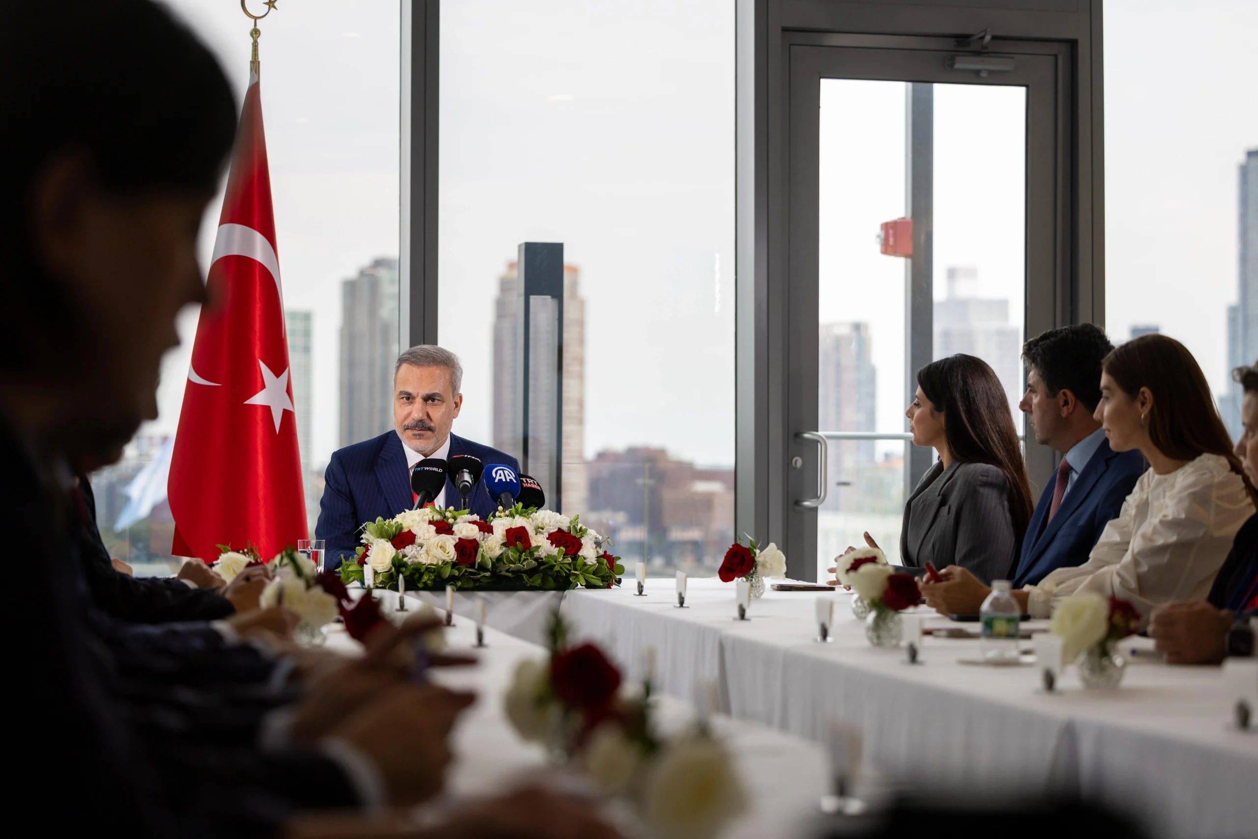 BM Genel Kurulu için New York’ta bulunan Dışişleri Bakanı Hakan