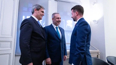 Dışişleri Bakanı Hakan Fidan, İstanbul’da Karadağ Cumhurbaşkanı Jakov Milatovic tarafından