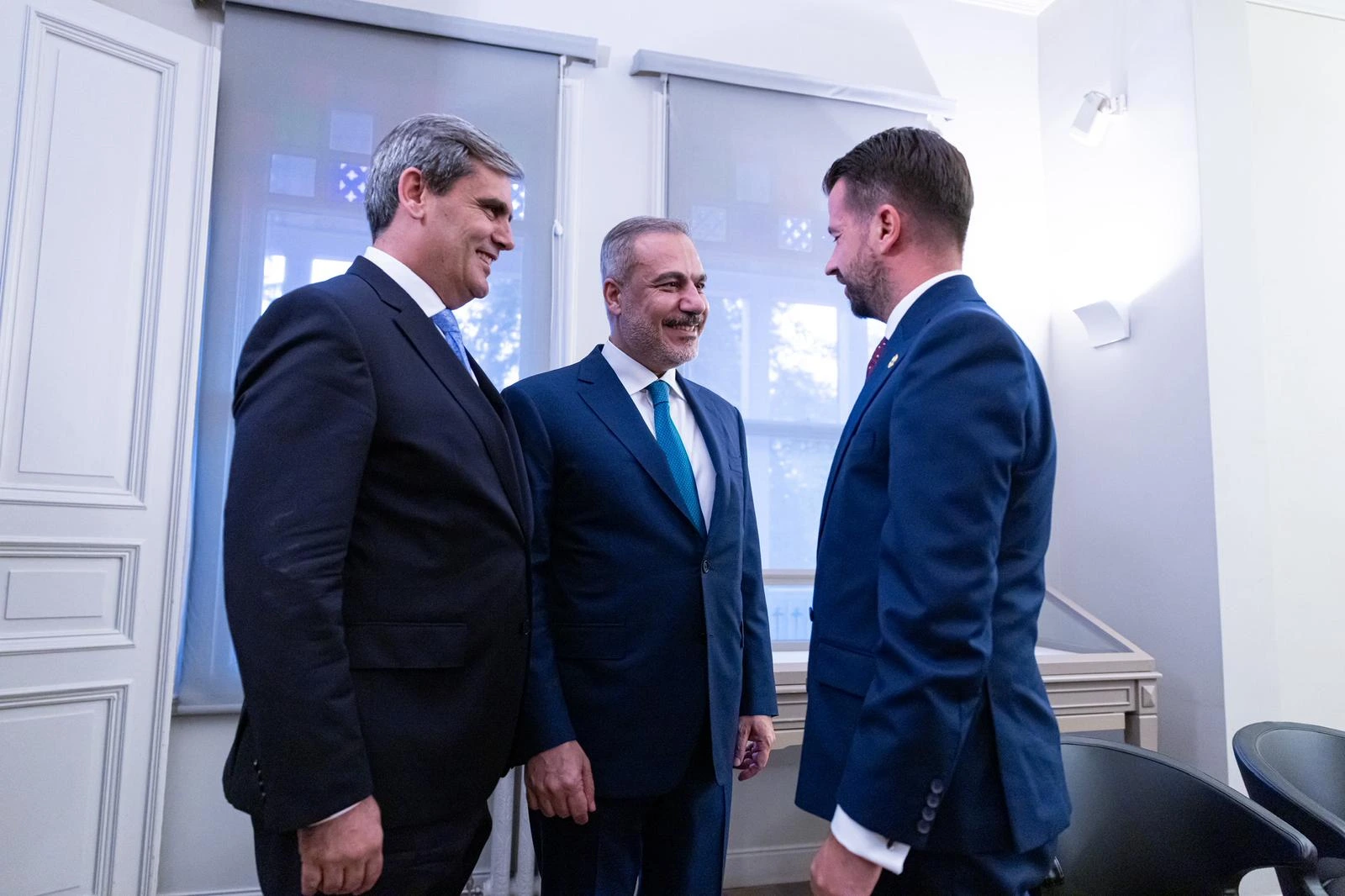 Dışişleri Bakanı Hakan Fidan, İstanbul’da Karadağ Cumhurbaşkanı Jakov Milatovic tarafından