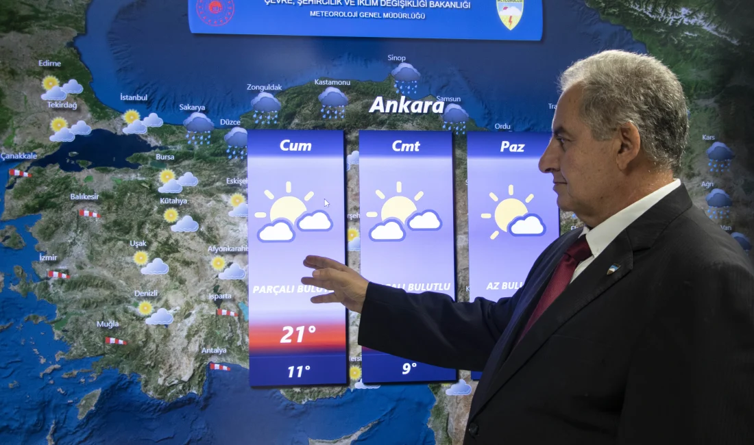 Meteoroloji: “Cumartesi gününden itibaren sıcaklıklar yükseliyor, pazar günü ise yurt