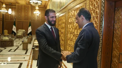 MİT Başkanı İbrahim Kalın, Şam’da Suriye Cumhurbaşkanı Ahmed Şara ile