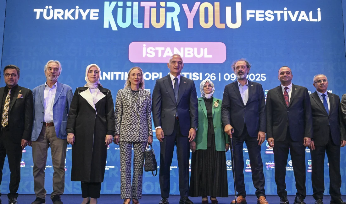 Kültür ve Turizm Bakanlığı’nın öncülüğünde düzenlenen İstanbul Kültür Yolu Festivali’nin