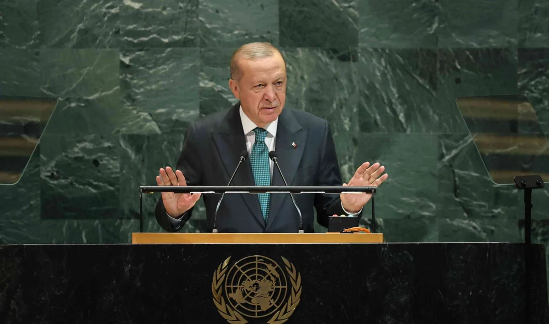Cumhurbaşkanı Recep Tayyip Erdoğan, BM Genel Kurulu’nda Gazze’de yaşananların savaş