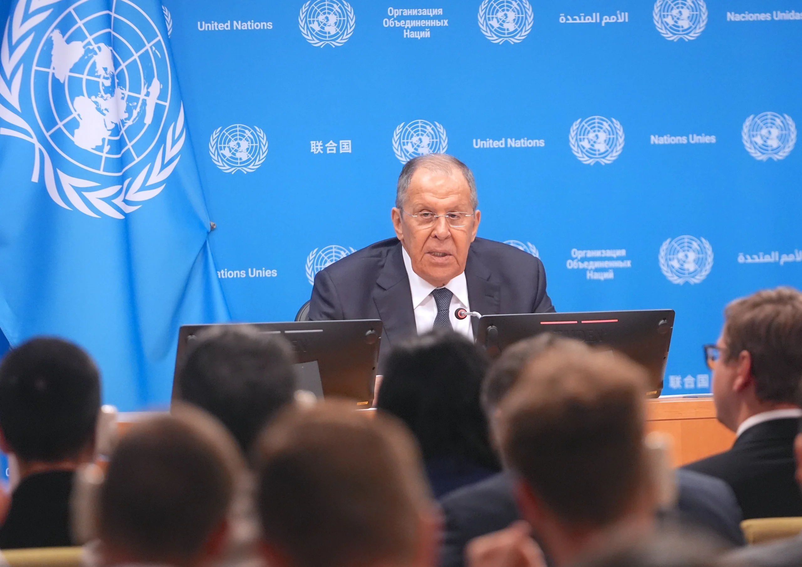 BM Genel Kurulu’nda konuşan Lavrov, NATO ve AB’yi Rusya hava