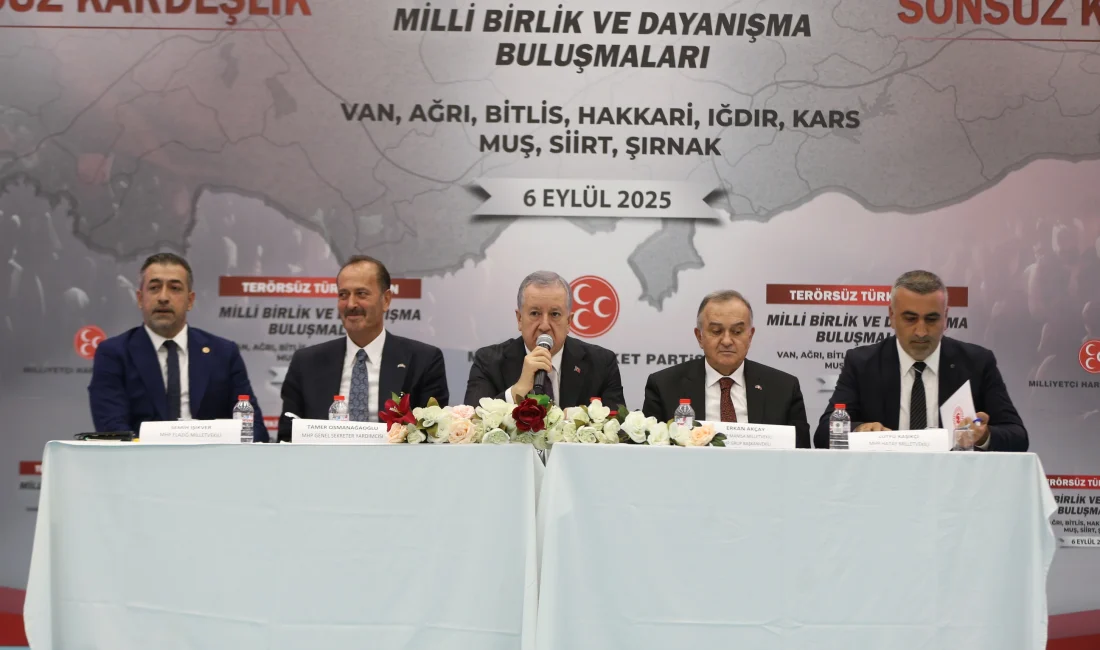 MHP’den Van’da “Terörsüz Türkiye” Mesajı: Taviz Yok, Birlik Var MHP’nin Van’daki “Milli Birlik ve Dayanışma Buluşması”nda teröre karşı net