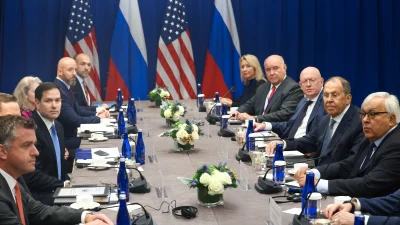 ABD Dışişleri Bakanı Rubio, Rusya Dışişleri Bakanı Lavrov ile New