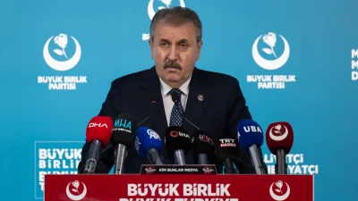 BBP Genel Başkanı Mustafa Destici, İsrail’in Gazze’ye yönelik saldırılarını sert