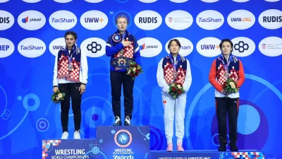 Milli güreşçi Nesrin Baş, Dünya Güreş Şampiyonası’nda kadınlar 72 kiloda