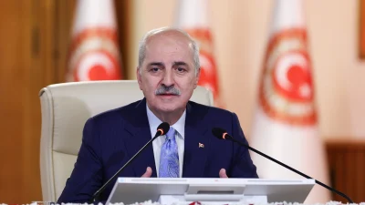 “Demokratikleşme ve hukuk devleti” vurgusu yapan Kurtulmuş, komisyon çalışmalarında güçlü