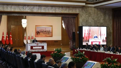 TBMM Başkanı Kurtulmuş, Milli Dayanışma, Kardeşlik ve Demokrasi Komisyonu toplantısında