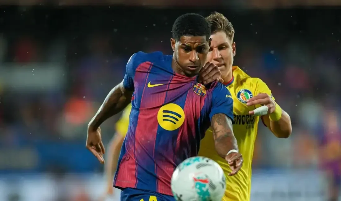 Rashford Geç Kaldı, Flick İlk 11’den Kesti Barcelona forması giyen