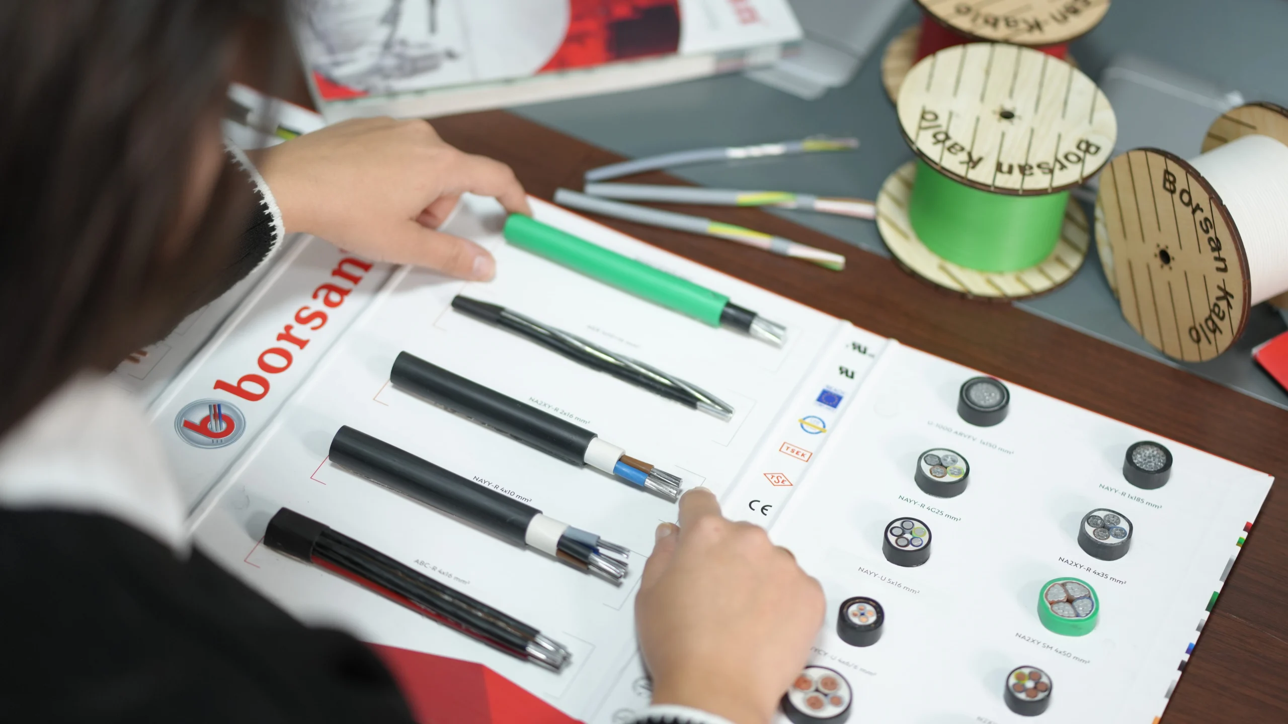 Yerli firma Borsan, salyangoz ve deniz kabuğu tozunu kablo üretiminde