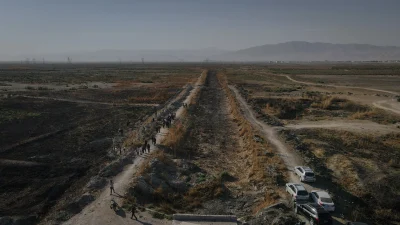 Suriye’nin Şam kentinde muhalif savaşçılara ait olduğu değerlendirilen toplu mezarda