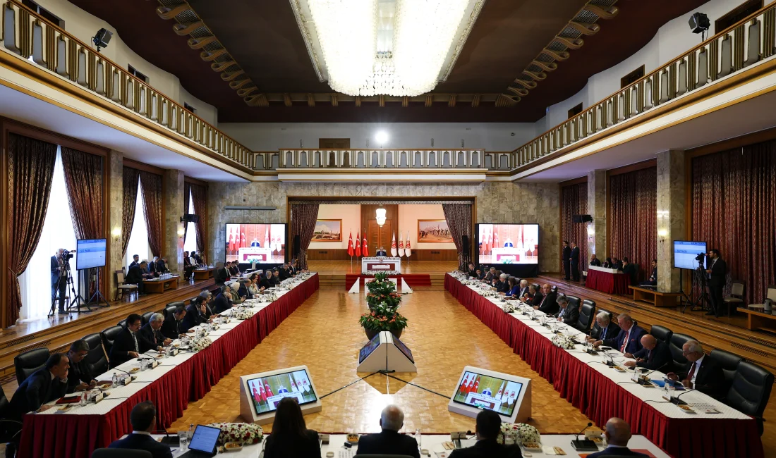 “Terörsüz Türkiye” hedefiyle toplanan Milli Dayanışma, Kardeşlik ve Demokrasi Komisyonu’nda