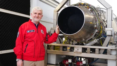 Milli turbofan motoru TF10000 için geri sayım: “Türkiye’nin ilk savaş uçağı motoru” TEI Genel Müdürü Mahmut Faruk Akşit, milli turbofan motoru TF10000’in