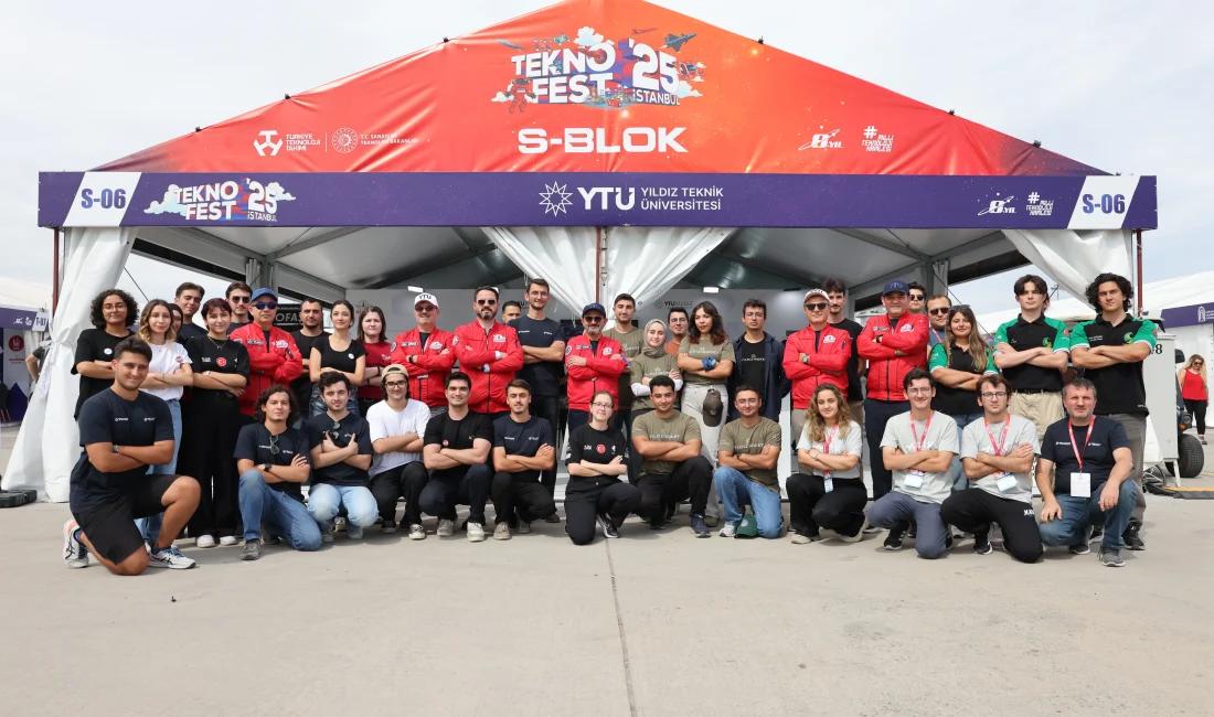 Yıldız Teknik Üniversitesi, TEKNOFEST 2025’te 27 Ödül Kazandı TEKNOFEST 2025'e 444 projeyle katılan Yıldız Teknik Üniversitesi, 27 ödül