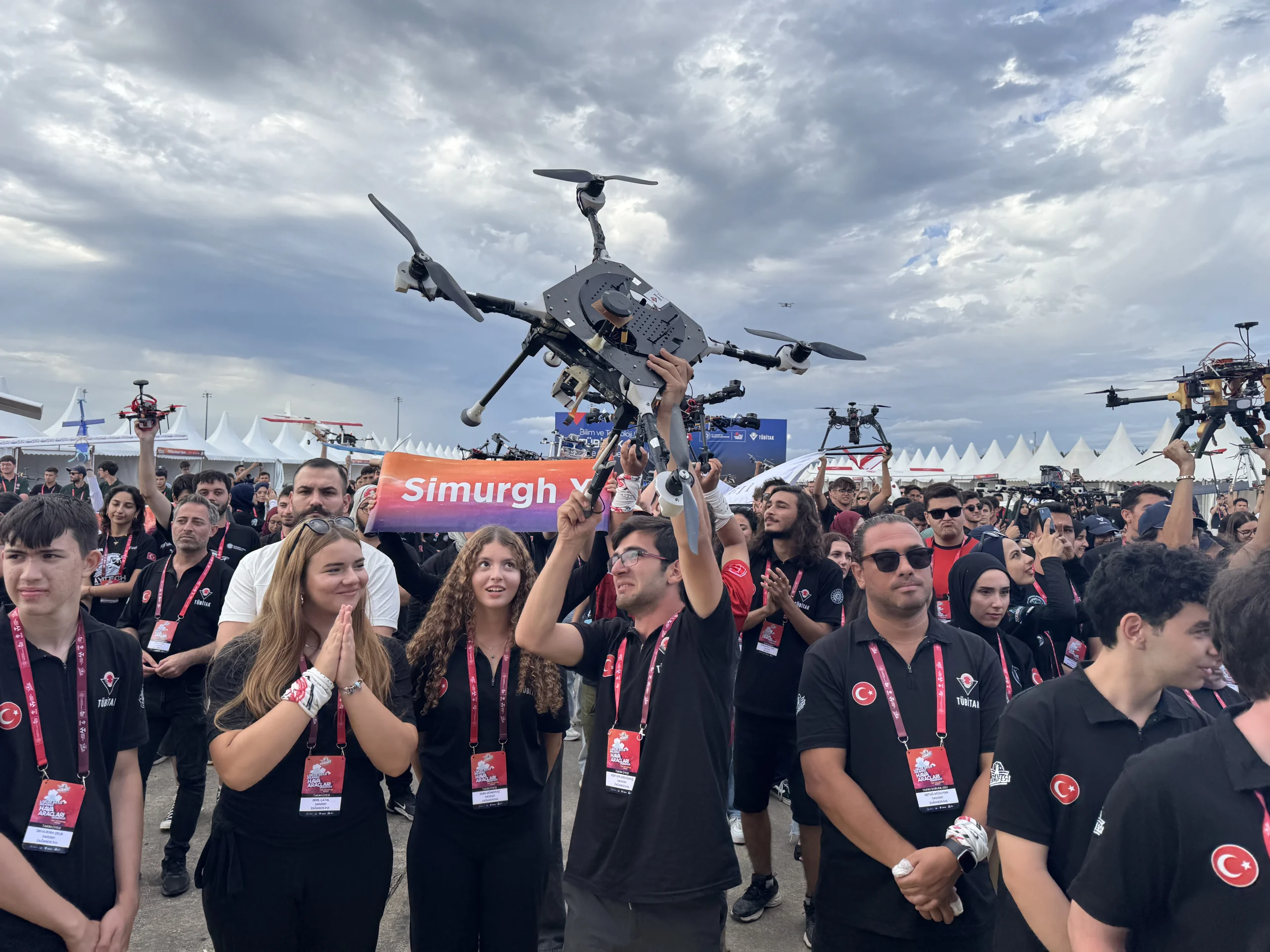 Kocaeli’de düzenlenen TÜBİTAK İHA yarışları sona erdi; 131 takım farklı