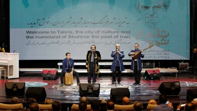 Tebriz’de ünlü Türk şair Muhammed Hüseyin Behçet Tebrizi (Şehriyar) anısına