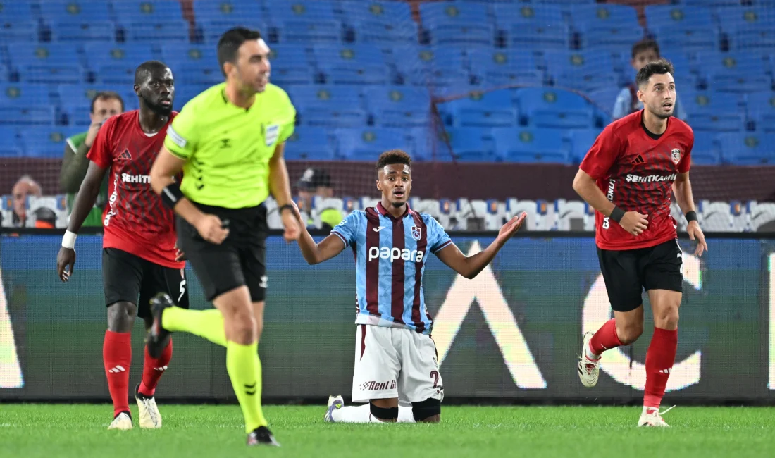 Trabzonspor evinde Gaziantep FK ile 1-1 berabere kaldı Trabzonspor, Süper Lig’in 6. haftasında sahasında Gaziantep FK ile 1-1
