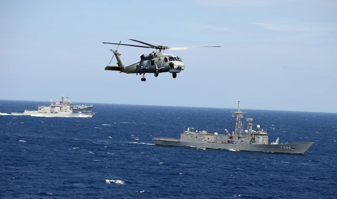 Türk Deniz Kuvvetleri NATO Tatbikatı “Neptune Strike 25.3″te TCG Anadolu’nun da yer aldığı Türk Deniz Kuvvetleri unsurları, NATO’nun