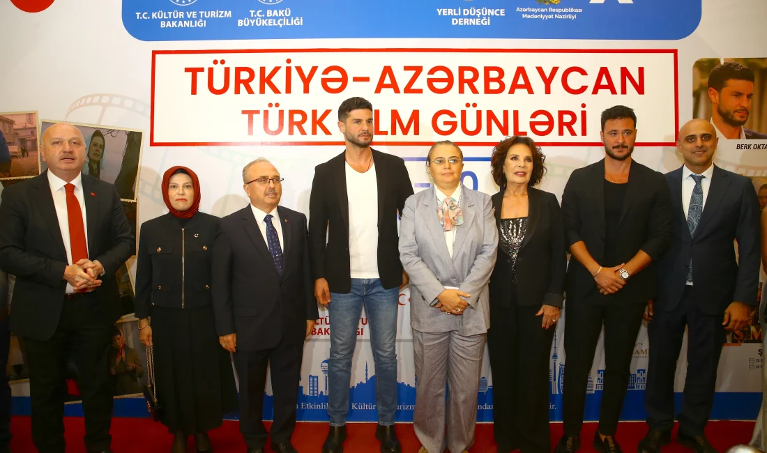 Azerbaycan’ın başkenti Bakü’de başlayan Türk Film Günleri’nde, Türk sinemasının seçkin